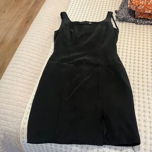Hugo Buscati Black silk Mini Dress